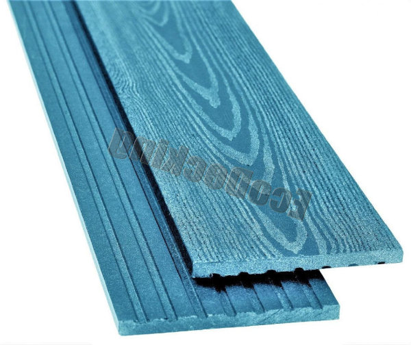 Заборная доска   из ДПК ECODECKING Лазурь купить в Дмитрове