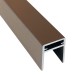 П-профиль Алюминиевый EasyDecking 35x25 Венге купить в Дмитрове