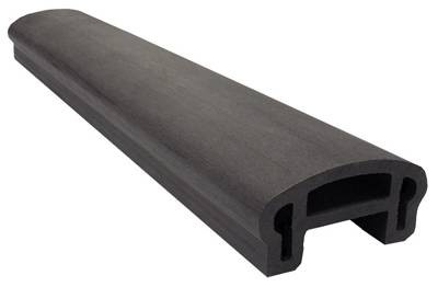 Перила вехнее фигурное Woodvex Select Графит купить в Дмитрове