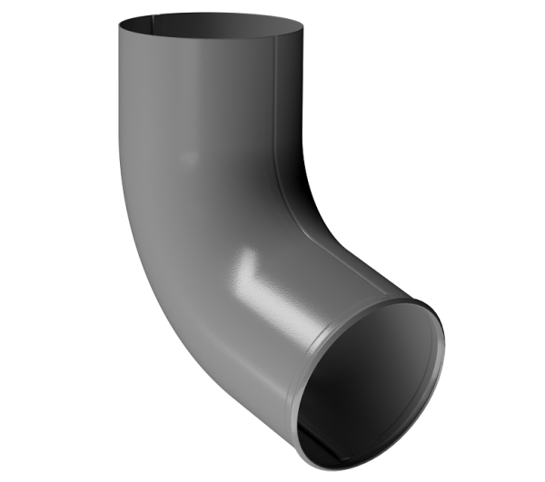 Отвод трубы D90 Döcke STAL PREMIUM Графит, (RAL 7024) купить в Дмитрове