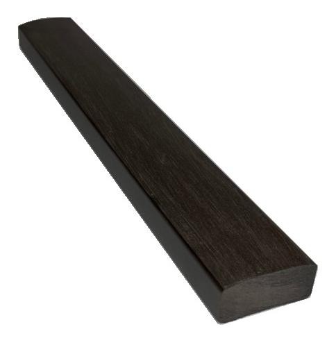 Лавочный брус Ecodecking Некст полнотелый брашированный 70х35 венге купить в Дмитрове