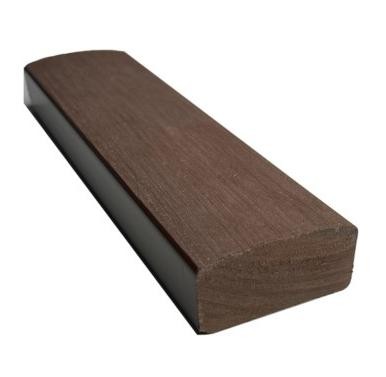 Лавочный брус Ecodecking Некст полнотелый брашированный 70х35 шоколад купить в Дмитрове