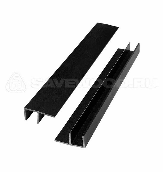 F-профиль ДПК Savewood – Чёрный купить в Дмитрове