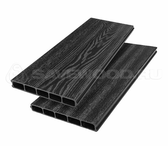 Грядочная доска ДПК 3D Savewood SW Rumex Чёрный купить в Дмитрове