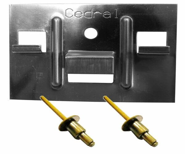 КЛЯММЕР + ЗАКЛЁПКА ДЛЯ CEDRAL CLICK 250 ШТ купить в Дмитрове