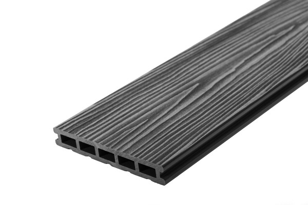 Террасная доска из ДПК RusDecking Unodeck Mogano - Графит купить в Дмитрове