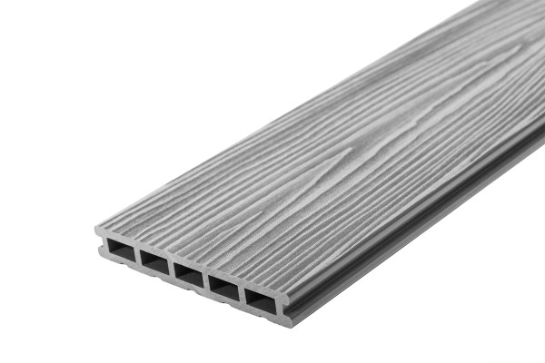 Террасная доска из ДПК RusDecking Unodeck Mogano - Серый купить в Дмитрове
