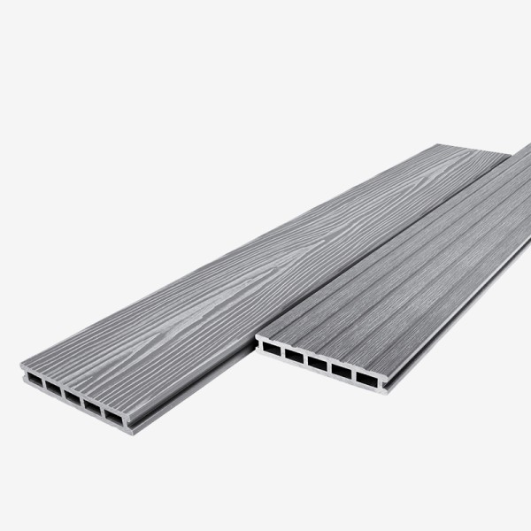 Террасная доска из ДПК RusDecking Unodeck Mogano - Серый купить в Дмитрове