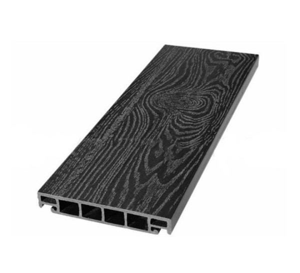 Террасная доска из ДПК SW Salix (T) 2D чёрный купить в Дмитрове
