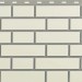 Фасадная панель Альта-Профиль, Кирпич Клинкерный, Белый купить в Дмитрове
