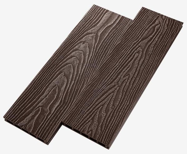 Террасная доска из ДПК RusDecking Unodeck Vintage - Венге купить в Дмитрове
