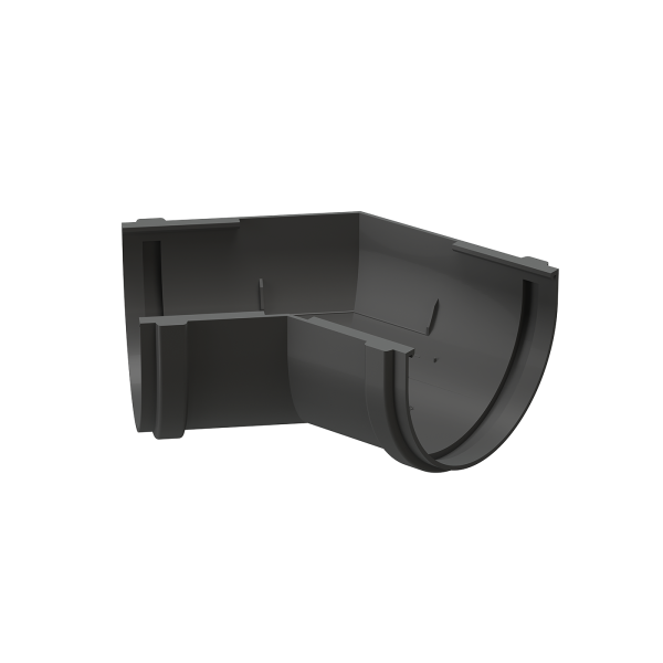 Угол желоба 135˚ Docke Premium Графит купить в Дмитрове