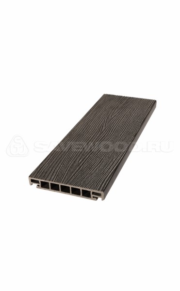 Террасная доска из ДПК SW Salix (S) (R) темно-коричневый купить в Дмитрове
