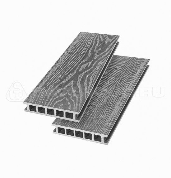 Террасная доска из ДПК SW-Fagus «SaveWood» пепельный купить в Дмитрове