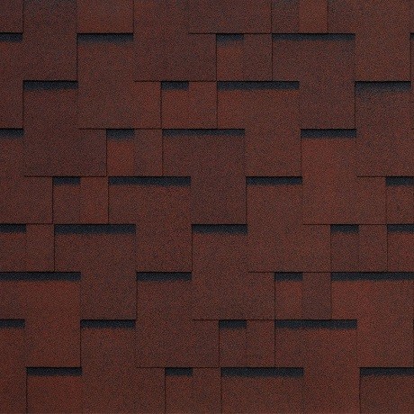 Гибкая черепица Tegola SAN REMO rosso 402 купить в Дмитрове