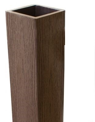 Столб опорный Woodvex Co-Extrusion Темно - Коричневый купить в Дмитрове