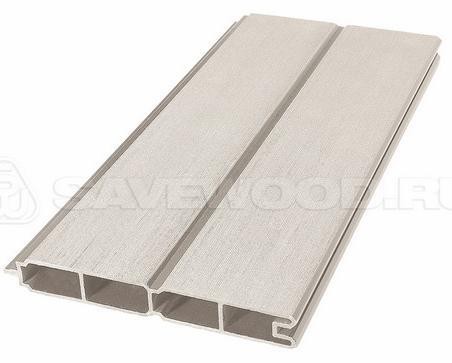 Заборный профиль из ДПК Savewood SW Agger матовый бежевый купить в Дмитрове